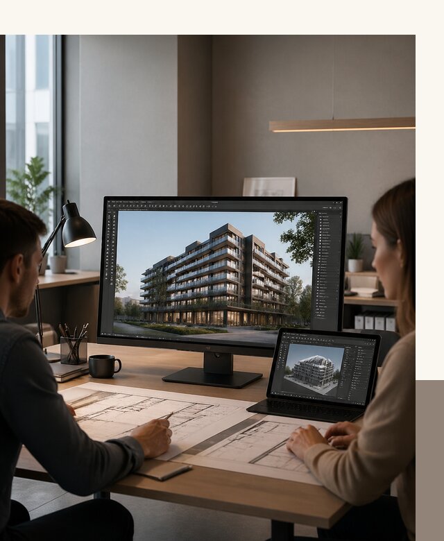 3D визуализация архитектуры и объектов строительства в Таре