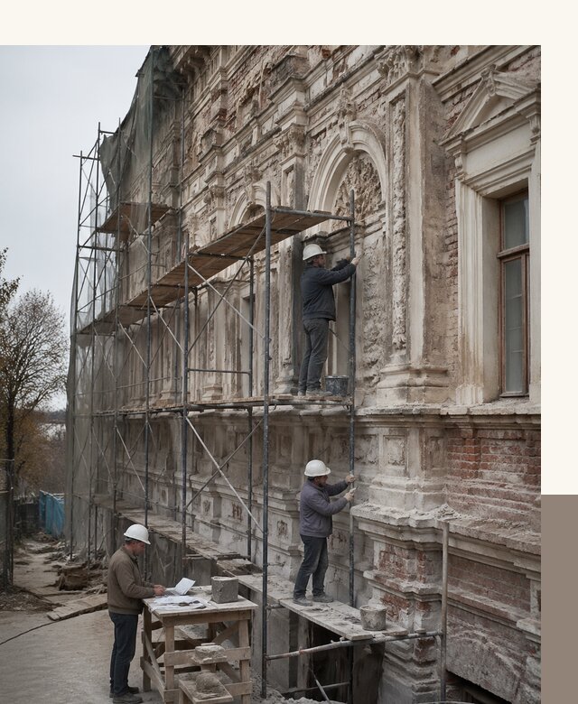 Реставрация объектов культурного наследия под ключ в Таре