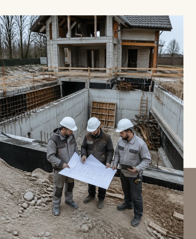 Проектирование и строительство домов с подвалом под ключ в Таре